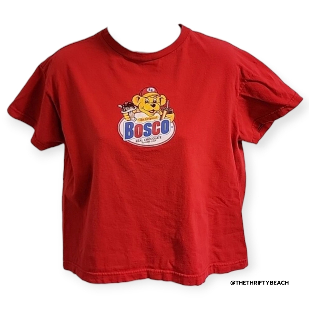 Vintage Bosco Chocolate Syrup Graphic T-Shirt